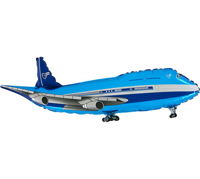 GR37 Flugzeug blau