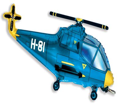 FX 38 Hubschrauber blau