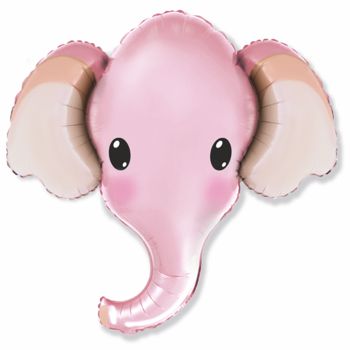 FX39 Elefantenkopf pink