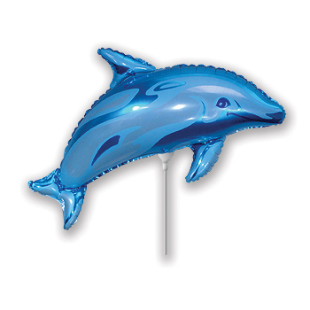 Mini Shape Delphin blau