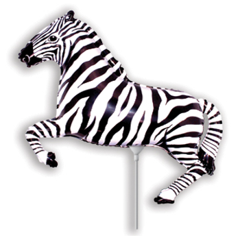 Mini Shape Zebra schwarz
