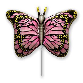 Mini Shape Schmetterling pink