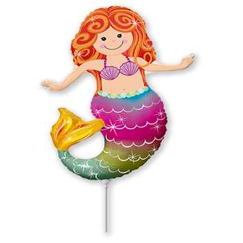 Mini Shape glückliche Meerjungfrau