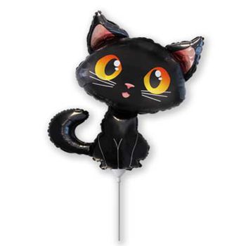Mini Shape Black Cat