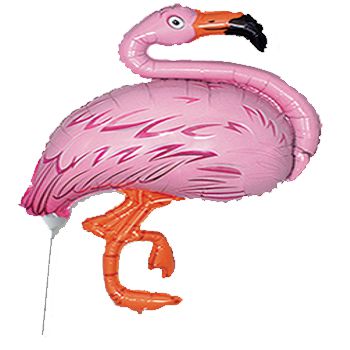 Mini Shape Flamingo